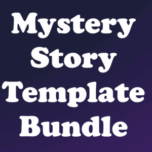 Mystery Story Template Bundle