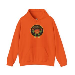 Knit or Treat Hoodie – Cute Vintage Pumpkin Knitting Lovers Pullover