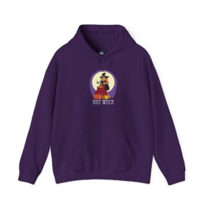 Knit Witch Hoodie – Cute Witch Yarn Cauldron Knitting Lovers Pullover